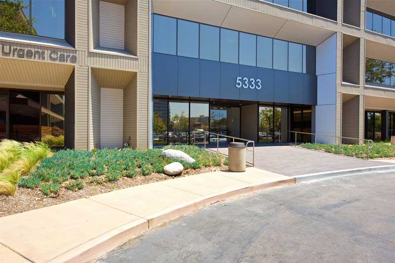 image of exterior of office building