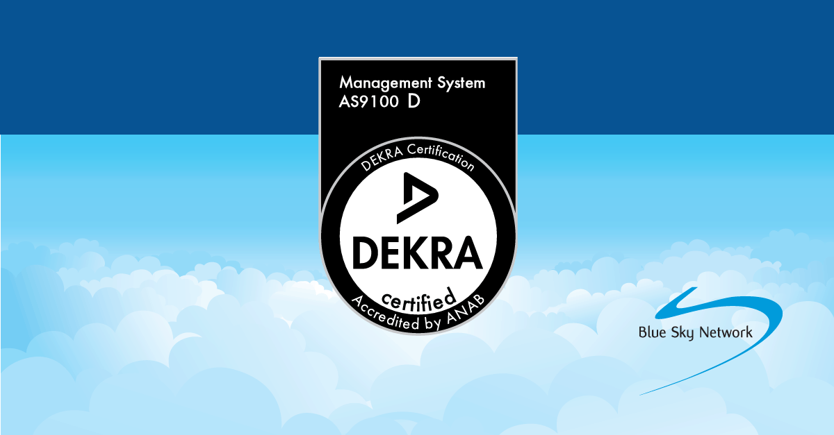 DEKRA AS9100 Certification Logo