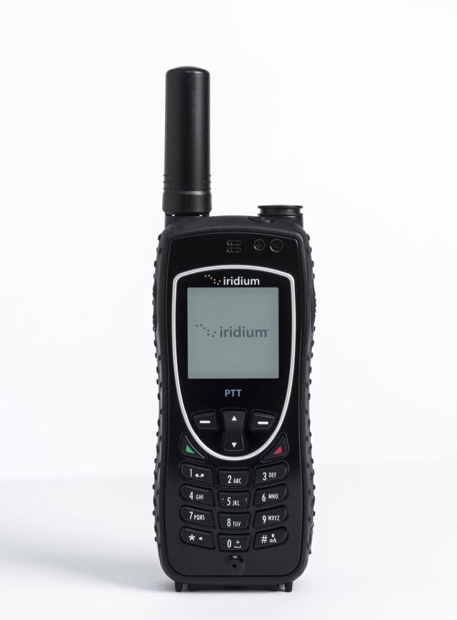 Image of an Iridium Extreme PTT satellite phone